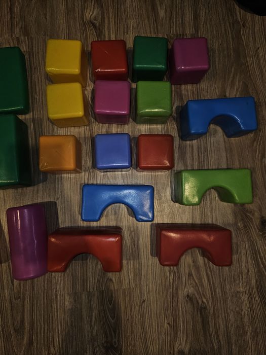 Klocki konstrukcyjne dmuchane xxl 28 szt