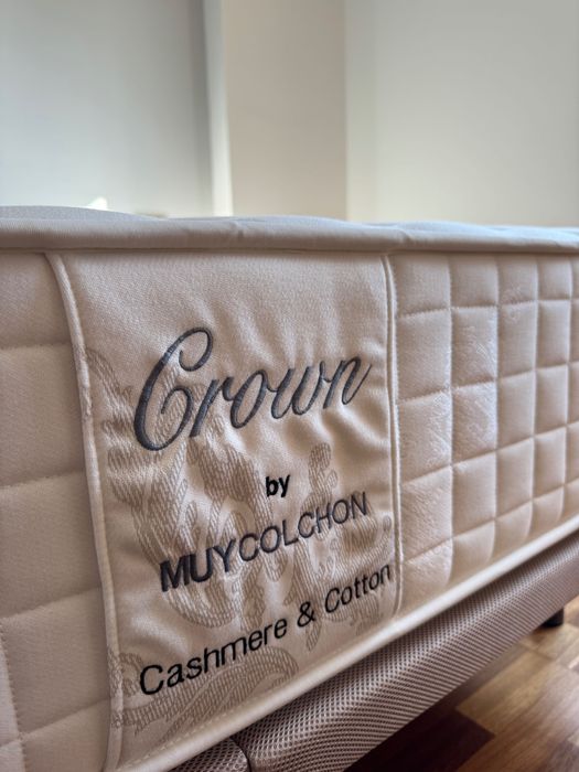 Colchão 200x160cm + Somier em metal e tecido