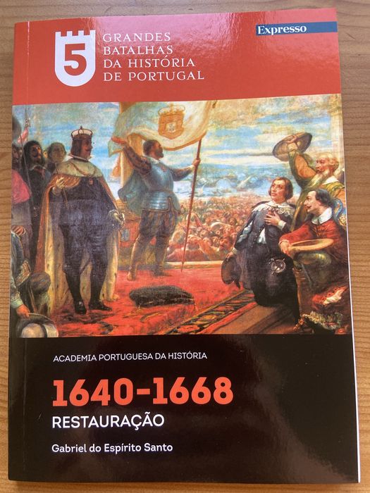 5 volume da coleção Batalhas da História de Portugal - restauração