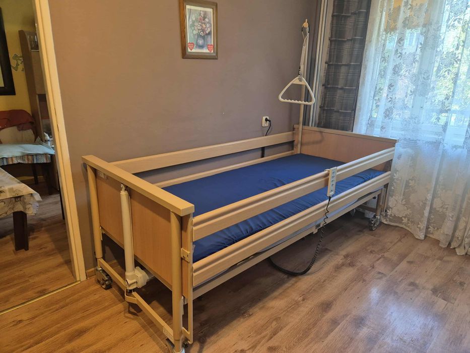 Lóżko rehabilitacyjne medyczne elektryczne