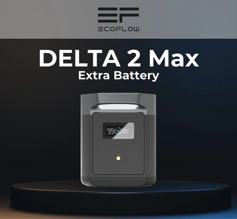 Додаткова батарея  EcoFlow  DELTA 2 MAX  Extra Battery (2048 Вт·г)