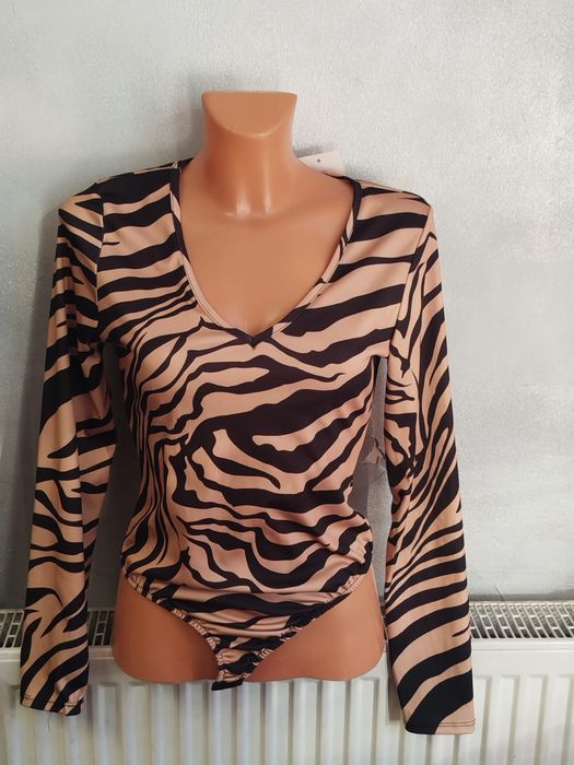 Body zebra czaro-brazowe