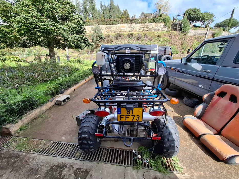 Buggy troco por central de betão