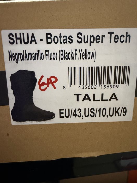 Botas SHUA N43 .