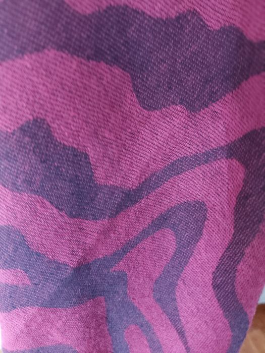 Echarpe grande roxo e violeta