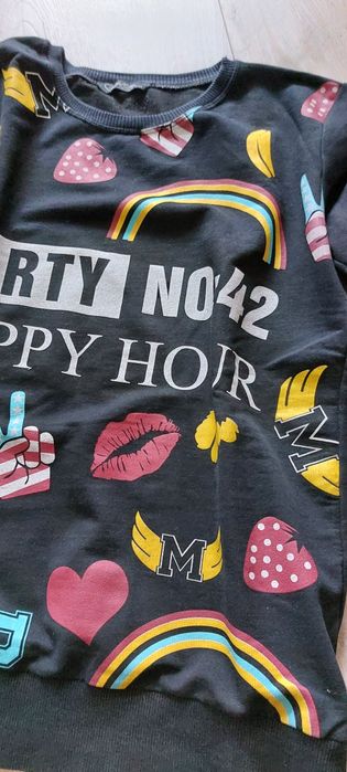 Bluza kolorowa emotki S/M