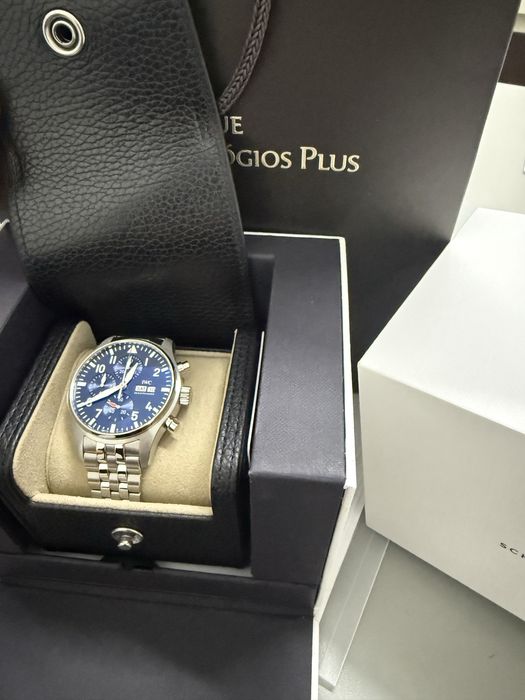 Relogio IWC Pilots Chronograph Original