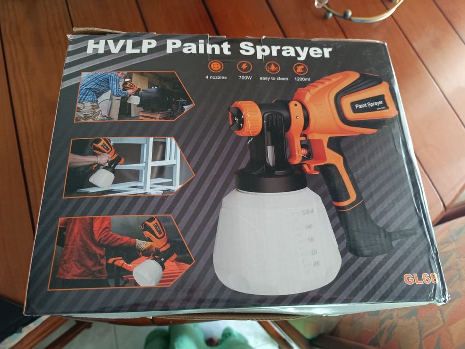 Pistola de pintura nova