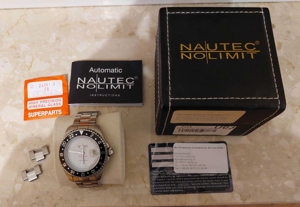 Zegarek automatyczny Diver marki NAUTEC No Limit