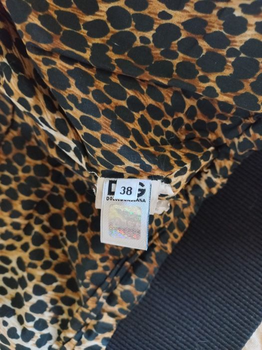 Кожаная женская куртка Dolce&Gabbana чёрного цвета, оригинал Италия
Ко