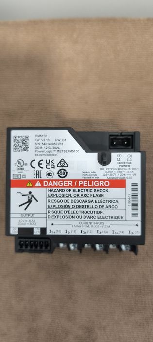 Аналізатор якості електроенергії METSEPM5100 Schneider
Код: 15525215357
