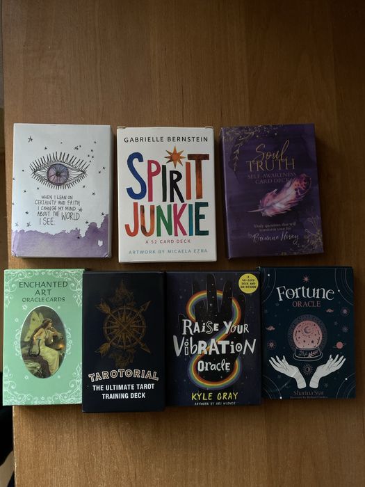 Комплект - Оракульні карти,Таро,передбачення долі і майбутнього