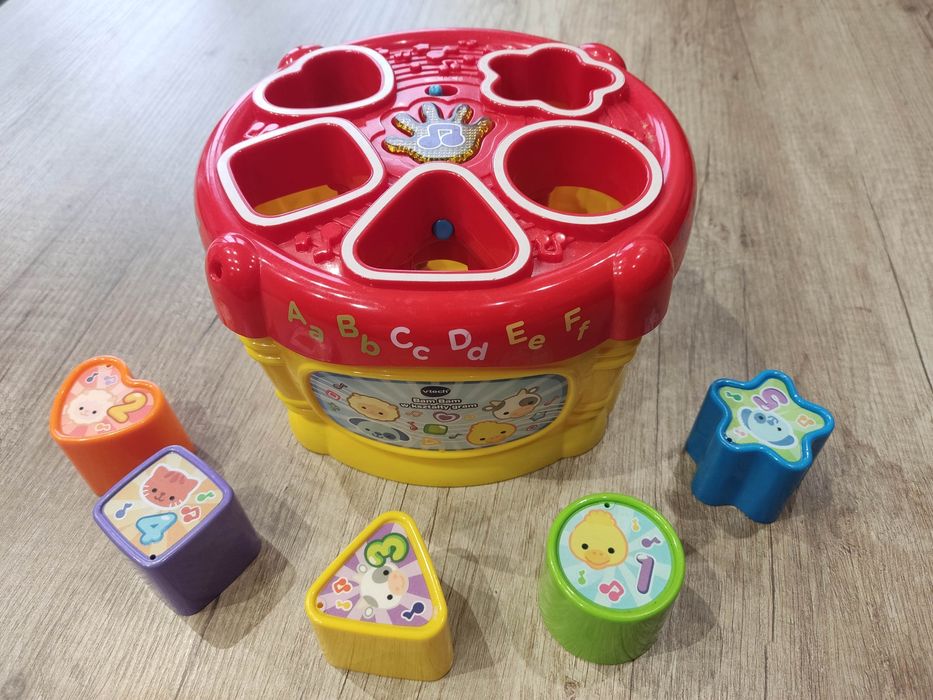 VTECH TREFL Bębenek Bam Bam w kształty gram.