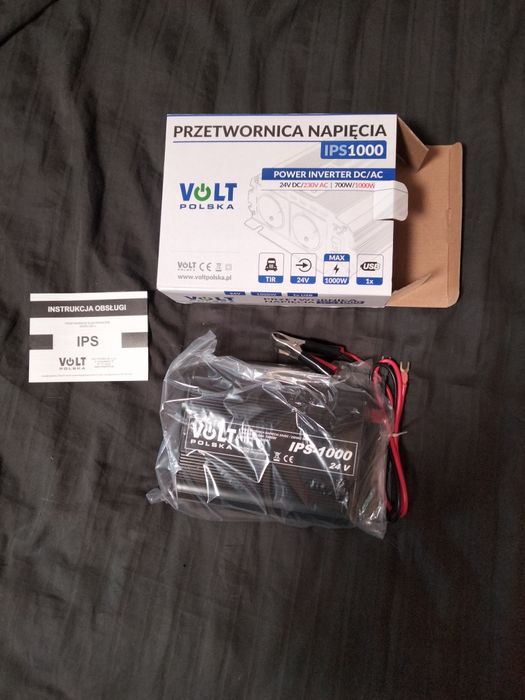 Инверторный преобразователь 24v-230v