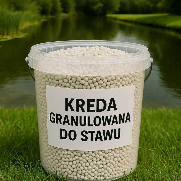 Kreda wodna, kreda dla ryb zmniejsza choroby likwiduje glony 20kg
