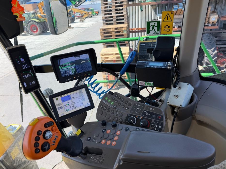 John Deere 8400i Kemper 460 + podbierak