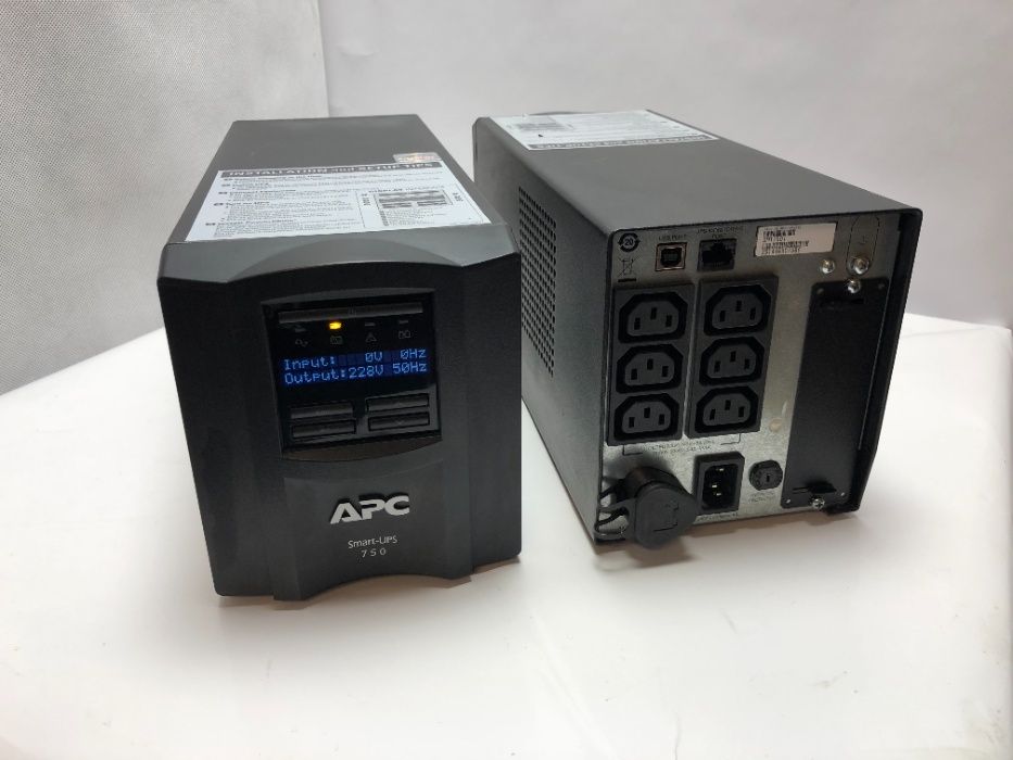UPS Zasilacz awaryjny APC 750 SMT750I LCD