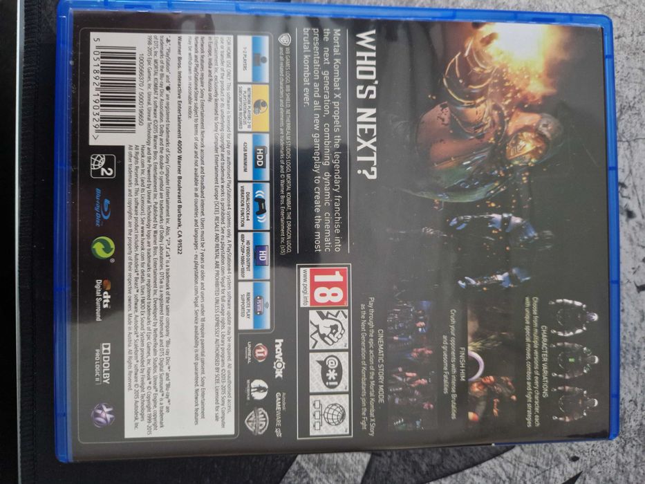 Jogo PS4 - Mortal Kombat X