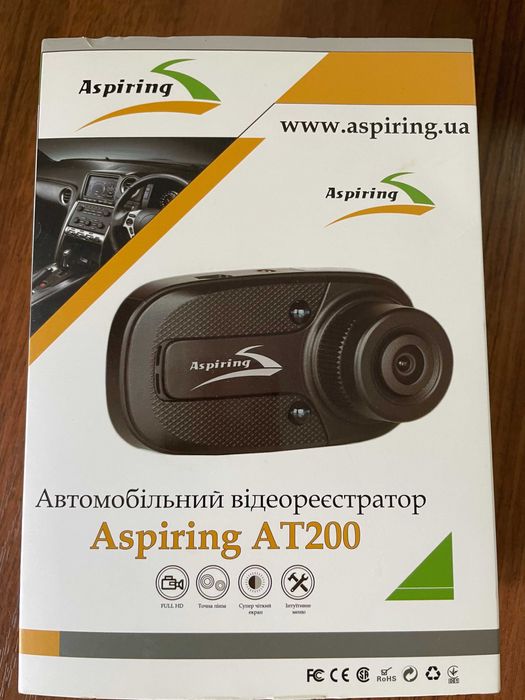 Автомобільний відеореєстратор Aspiring AT200
