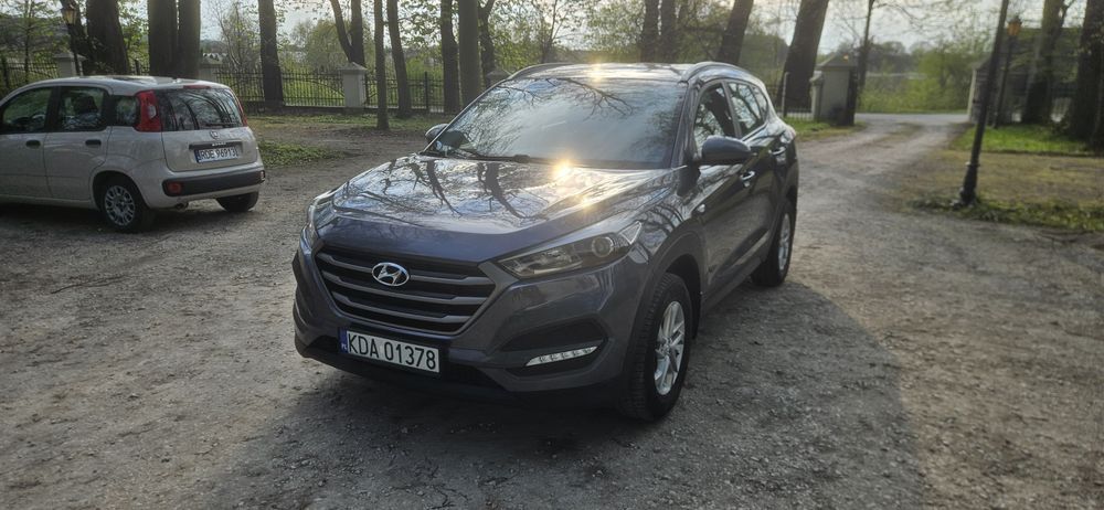 Hyundai tucson 2015r 1.7d 236tys km Salon Polska