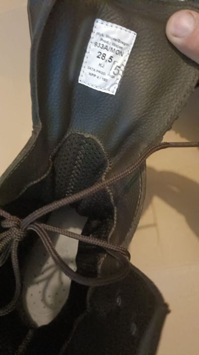 Buty wojskowe 933/a zimowe brąz.