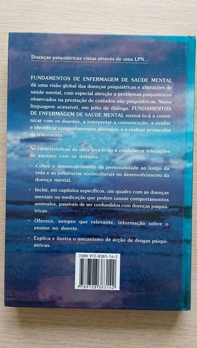 Livro Fundamentos Enfermagem Saúde Mental - Kathy Neeb (Auxiliares / TAS)