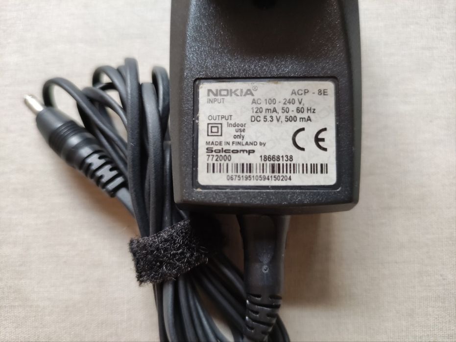 NOKIA Mobile Phone Chargers ("Standard" Pin and "Slim" Pin)64751783011202124