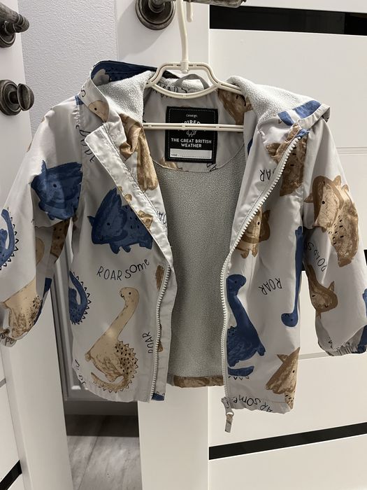 Куртка George на флісі 1/2-2р (86-92см) в сиані новоі