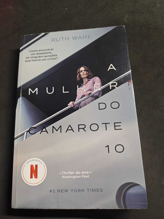 Livro - A mulher do camarote 10, Ruth Ware