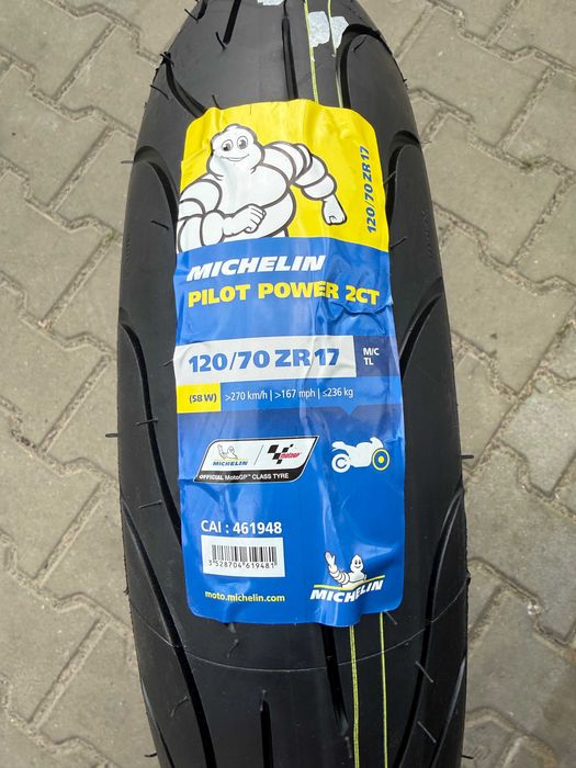 nowa opona motocyklowa 120/70r17 Michelin Power 2CT 26r