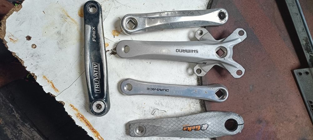 Pedaleiras e Cranks sem par