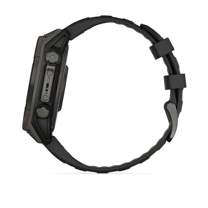 Garmin Fenix 8 47мм Sapphire Solar карбоновий титановий 010-02906-11