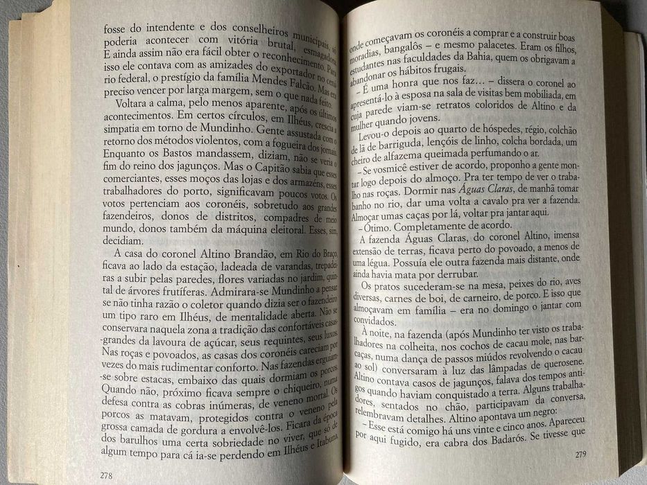 Gabriela, Cravo e Canela, de Jorge Amado