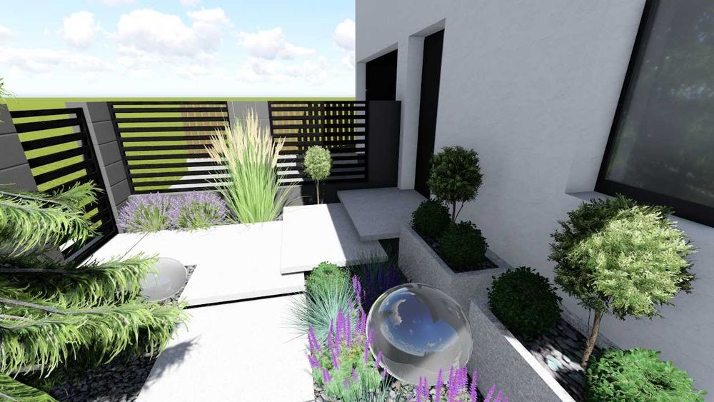 Projektowanie OGRODÓW, wizualizacja ELEWACJI gratis