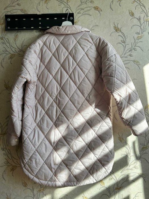 Куртка жіноча демісезонна пудрово-рожева