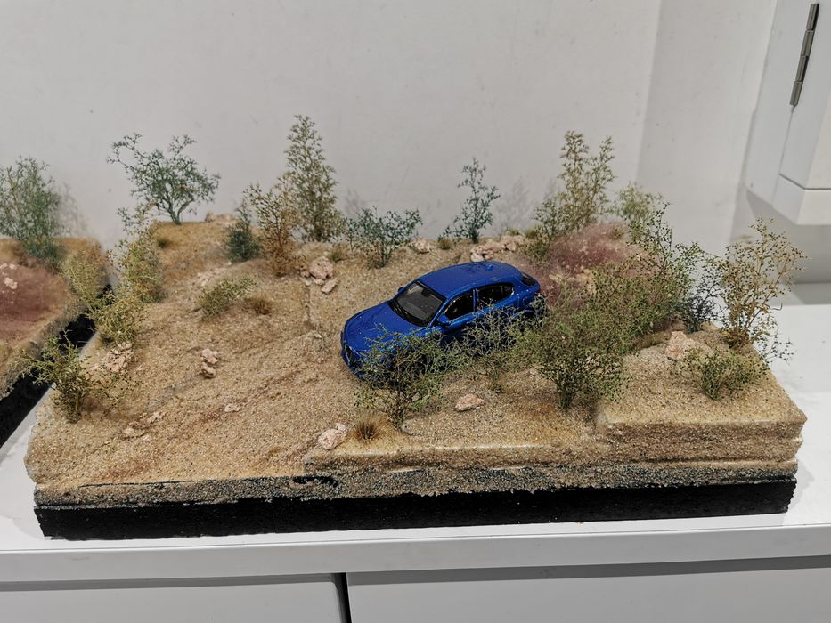 Diorama 1:43 Makieta autoart kyosho norev solido welly hot wheels 1/43