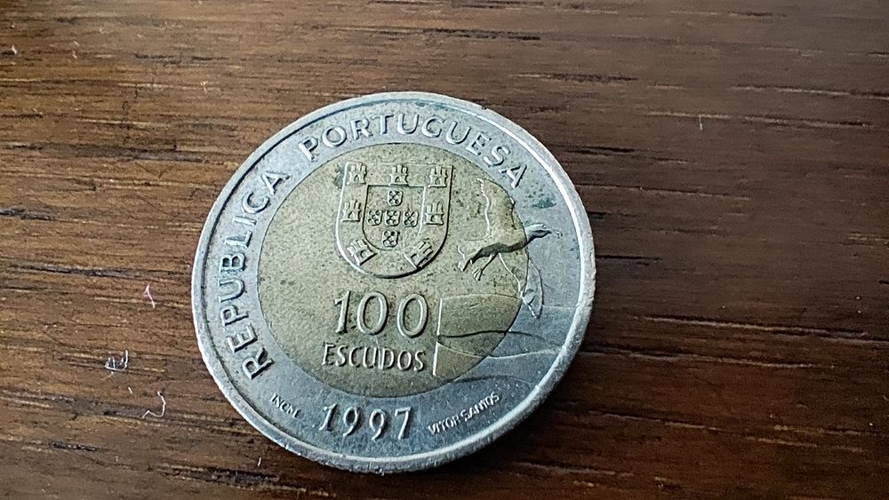 Moeda comemorativa da Expo 98