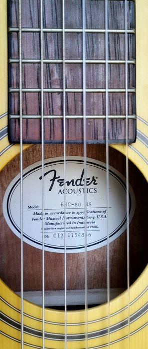 Guitarra iniciação Fender 3/4 Size Classical