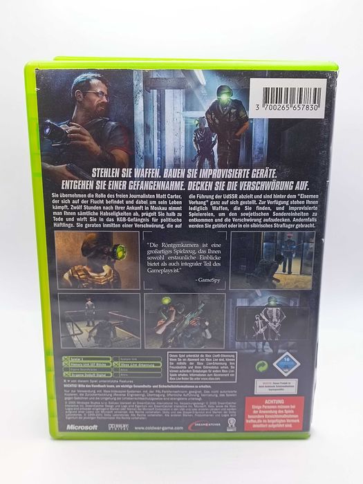 GRA Cold War Na Microsoft XBOX 2357/06