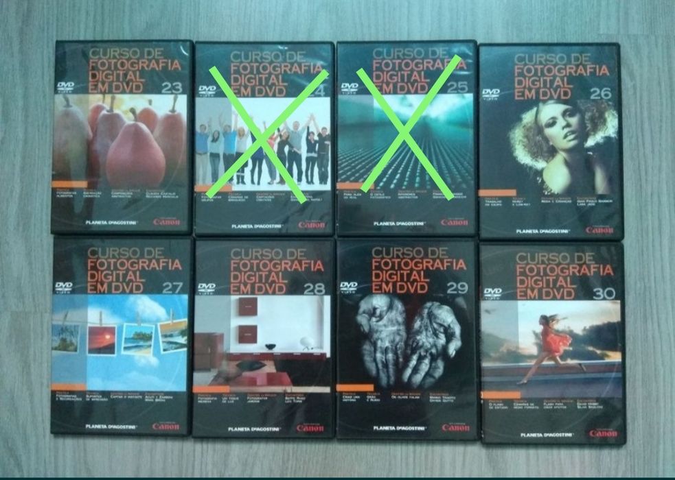 Curso de fotografia digital em DVD - Planeta Agostini