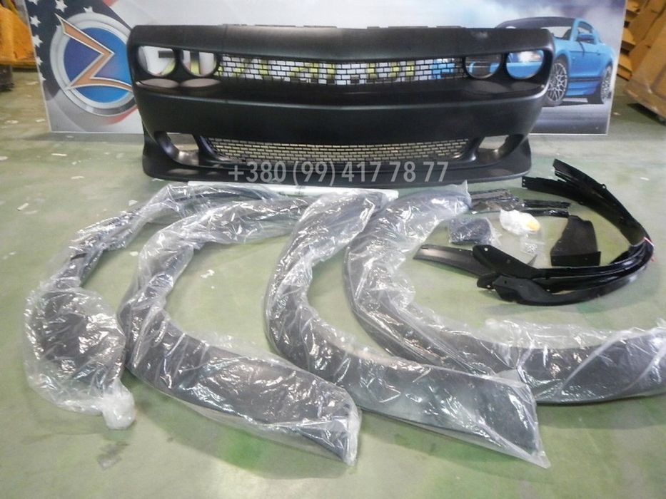 Бампер передний расширители арки Dodge Challenger SRT Hellcat Demon