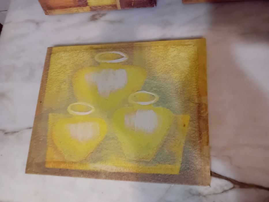 Conjunto de 5 Quadros em Tela Decorativos