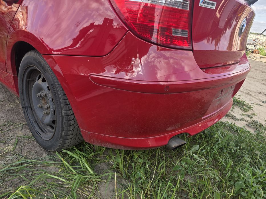 Tylny zderzak  z czujnikami bmw e87 a61/3