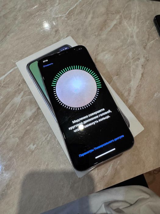 Телефон iPhone X 256gb white