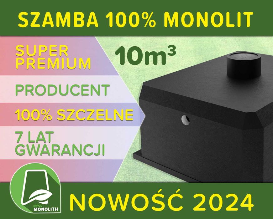 Zbiornik MONOLITYCZNY betonowy  na Szambo, Szamba betonowe i Zbiorniki