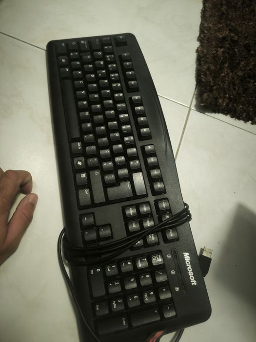 Teclado Microsoft USB com fio – Teclado numérico