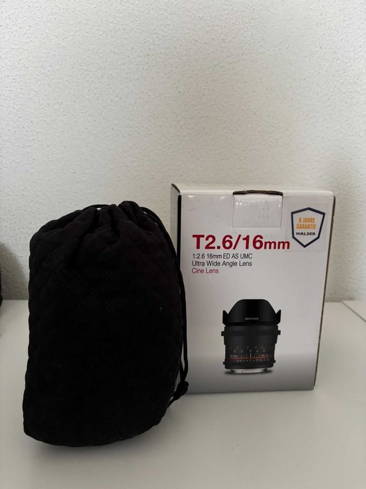 Samyang 16mm T2.6 mount Sony E