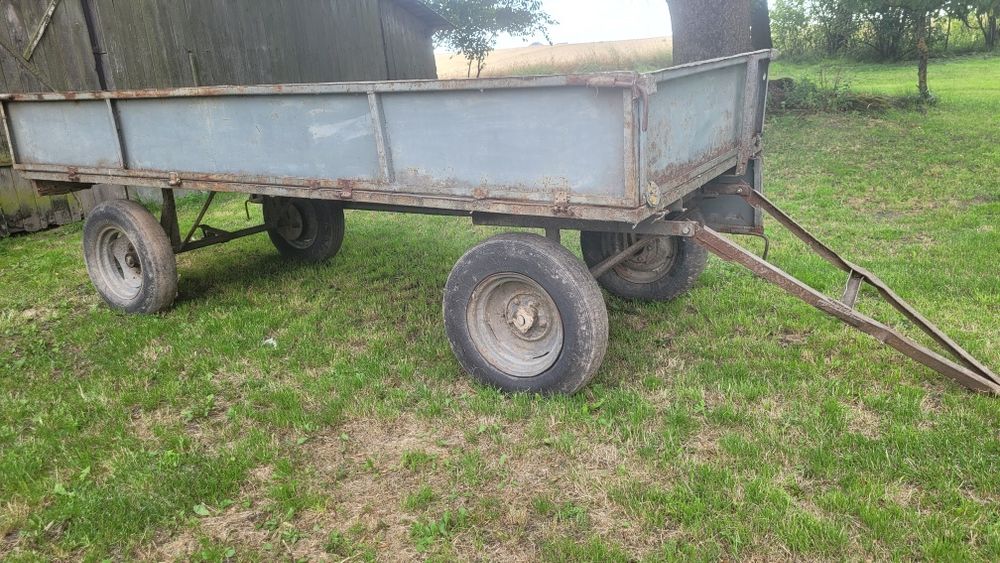 Przyczepa rolnicza samoróbka