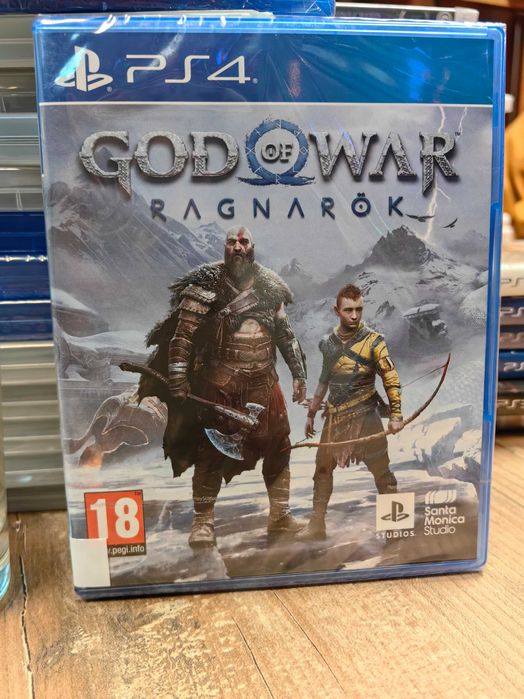God of War Ragnarök PL PS4 PS5 Folia Unikat Skup Wymiana SklepRetroWWA