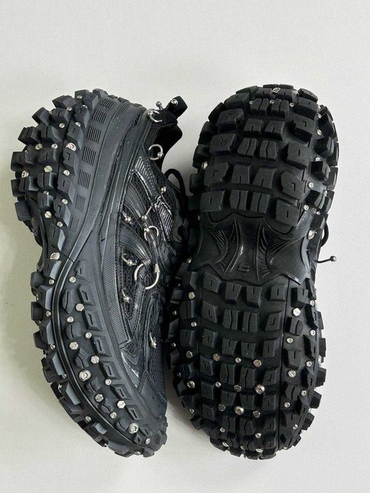 Balenciaga Defender Piercing кросівки чорні черные кроссовки кеди 44